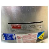 DAYTON Assembled Upblast Ventilator, 13 1/4 in Wheel Dia., Direct-Drive