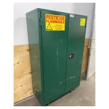JAMCO 45 gal Pesticide Cabinet, Manual Safety Cabinet Door Type, 65 in Height, 43 in Width