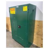 JAMCO 45 gal Pesticide Cabinet, Manual Safety Cabinet Door Type, 65 in Height, 43 in Width