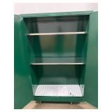 JAMCO 45 gal Pesticide Cabinet, Manual Safety Cabinet Door Type, 65 in Height, 43 in Width