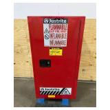 JUSTRITE 20 gal Paint and Ink Cabinet, Self-Closing Safety Cabinet Door Type, 44 in Height