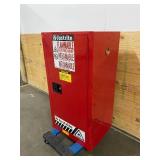 JUSTRITE 20 gal Paint and Ink Cabinet, Self-Closing Safety Cabinet Door Type, 44 in Height