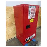 JUSTRITE 20 gal Paint and Ink Cabinet, Self-Closing Safety Cabinet Door Type, 44 in Height