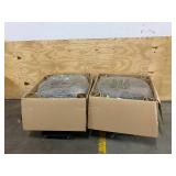 DAYTON Lot of 2-  30 in Standard-Duty Industrial Fans, Stationary, Fan Head Only, 115V AC