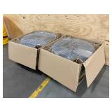 DAYTON Lot of 2-  30 in Standard-Duty Industrial Fans, Stationary, Fan Head Only, 115V AC