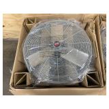 DAYTON Lot of 2-  30 in Standard-Duty Industrial Fans, Stationary, Fan Head Only, 115V AC