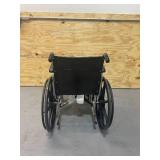 GRAINGER APPROVED Wheelchair, 18 in Seat Width, 16 in Seat Depth, 300 lb Weight Capacity, Rear Wheels 2