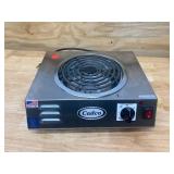 CADCO 14" Electric Hotplate w/ (1) Burner & Infinite Controls, 120v