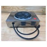 CADCO 14" Electric Hotplate w/ (1) Burner & Infinite Controls, 120v