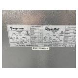 MAGIC CHEF 4.4 cu. ft. Mini Fridge in Stainless Look