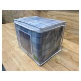 HOME DECORATORS COLLECTION Cotton Flannel Sheet Set (King in Serenity Plaid)