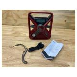 ETON American Red Cross AM/FM NOAA Weather Radio with Hand Turbine, Solar and USB Smartphone Charging plus LED Flashlight