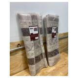 Lot of 2- Washable Maraton Plush Stair Treads Packs (7 per pack)