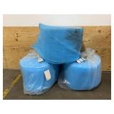 AIR HANDLER Lot of 3-  Air Filter Rolls, 135 ft Nominal Width, 24 in Nominal Height, MERV 7, Polyester