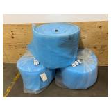AIR HANDLER Lot of 3-  Air Filter Rolls, 135 ft Nominal Width, 24 in Nominal Height, MERV 7, Polyester