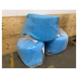 AIR HANDLER Lot of 3-  Air Filter Rolls, 135 ft Nominal Width, 24 in Nominal Height, MERV 7, Polyester