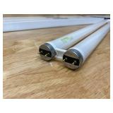 SYLVANIA Lot of 14-  Linear Fluorescent Bulbs, T8, Medium Bi-Pin (G13), 22 1/2 in Overall Length, Lumens 2,725 lm