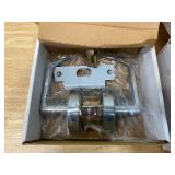 MASTER LOCK Lot of 2- Lever, Mechanical, Heavy Duty, Not Keyed, Satin Chrome, 2 3/4 in Backset, Cylindrical