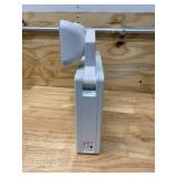 LUMAPRO Number of Faces 2, LED, Exit Sign with Emergency Lights, White, Plastic, Letter Color Red
