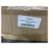 GRAINGER APPROVED Over the Bed Table, 28 to 45 in Height Range, Wood Grain Melamine Laminate Table Material