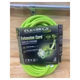 FLEXZILLA 25 ft. 12/3 AWG SJTW Pro Extension Cord with Lighted Plug