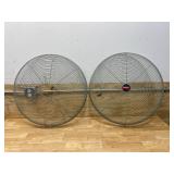 DAYTON 27 in Steel Industrial Fan Guard, For Use With 48 in Frame Motors, 56 in Frame Motors