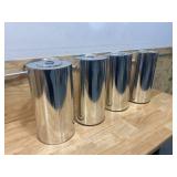 BALDWIN FILTERS Lot of 4-  Can-Type Oil Filter Element, Length: 15 3/32 in, Outside Dia.: 7 13/16 in