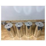 BALDWIN FILTERS Lot of 4-  Can-Type Oil Filter Element, Length: 15 3/32 in, Outside Dia.: 7 13/16 in