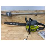 RYOBI 20 in. 50 cc 2-Cycle Gas Chainsaw with Heavy-Duty Case