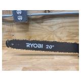 RYOBI 20 in. 50 cc 2-Cycle Gas Chainsaw with Heavy-Duty Case