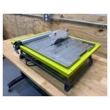 RYOBI 7 in. 4.8 Amp Tile Saw with Stand