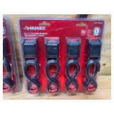 HUSKY 6 ft. x 1 in. Cam Buckle Tie-Downs 4-Pack