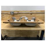 GRAINGER APPROVED Elkay, 33 in x 22 in, Stainless Steel, Kitchen Sink