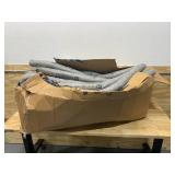 PIG Absorbent Boom, Absorbs 30 gal. Universal, PK 40 ,Gray