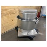 DAYTON Assembled Upblast Ventilator, 13 1/4 in Wheel Dia., Belt-Drive