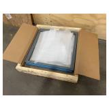 NATIONAL GUARD Lite Kit with Glass, Steel, 24" Opening H