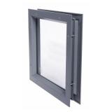 NATIONAL GUARD Lite Kit with Glass, Steel, 24" Opening H
