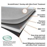 LIFEPROOF Lot of 20 Cases of-  Night Orb 24 in. W x 24 in. L Luxury Vinyl Plank Flooring (19.7 sq. ft. / case)
