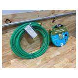 HDX 5/8 in. Dia x 15 ft. Remnant Garden Hose with SWAN 5/8 in. Dia x 6 ft. Leader Hose with Female Coupling