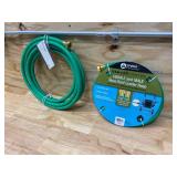 HDX 5/8 in. Dia x 15 ft. Remnant Garden Hose with SWAN 5/8 in. Dia x 6 ft. Leader Hose with Female Coupling