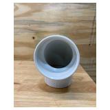 GRAINGER APPROVED Lot of 25-  PVC Elbow, 90 Degrees, Hub, 3 in Pipe Size - Pipe Fittings