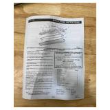 LITHONIA LIGHTING Dust Resistant Fixture, Dimmable No, 120 to 277V, For Bulb Type T8, For Max. Bulb Wattage 32 W