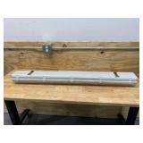 LITHONIA LIGHTING Dust Resistant Fixture, Dimmable No, 120 to 277V, For Bulb Type T8, For Max. Bulb Wattage 32 W
