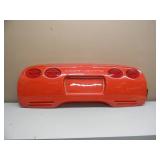 CLASSIC PROFILES CORVETTE REAR FASCIA WALL HANGING - BATTERY OPERATED LIGHTS! - RED 1997-2004 - AWESOME PIECE FOR THE CAVE!!!!! - VERY NICE!!!!! - SEE PICTURES!