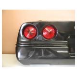 CLASSIC PROFILES CORVETTE REAR FASCIA WALL HANGING - BLACK 1984-1990 - AWESOME PIECE FOR THE CAVE!!!!! - VERY NICE!!!!! - SEE PICTURES!