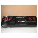CLASSIC PROFILES CORVETTE REAR FASCIA WALL HANGING - BLACK 1984-1990 - AWESOME PIECE FOR THE CAVE!!!!! - VERY NICE!!!!! - SEE PICTURES!