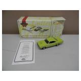MATCHBOX 1/43 SCALE 1970 PLYMOUTH GTX - IN BOX! & COA! - GREAT PIECE! - SEE PICTURES!