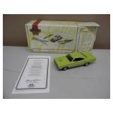 MATCHBOX 1/43 SCALE 1970 PLYMOUTH GTX - IN BOX! & COA! - GREAT PIECE! - SEE PICTURES!