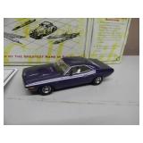 MATCHBOX 1/43 SCALE 1971 DODGE CHALLENGER R/T - YMC12 - IN BOX! & COA! - GREAT PIECE! - SEE PICTURES!