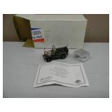 MATCHBOX 1/43 SCALE 1945 WILLYS MILITARY JEEP 4X4 - VMMO2/A-M - IN BOX! & COA! - GREAT PIECE! - SEE PICTURES!